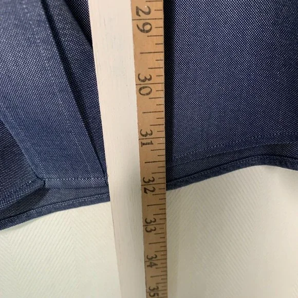 LL Bean Button Down Shirt Mens 15.5 / 34 Wrinkle Resistant Traditional Fit Blue - Picture 9 of 12